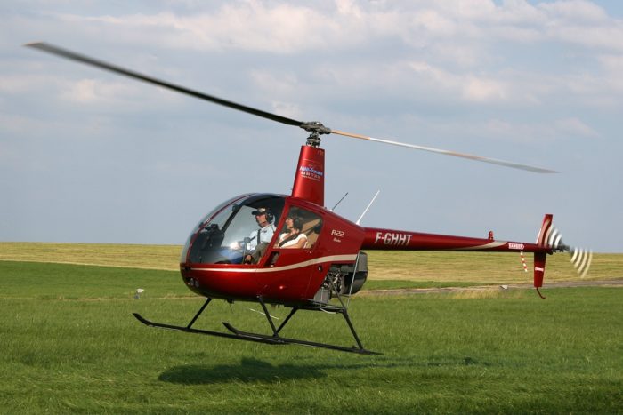 Robison R22 is the perfect aircraft for a sightseeing flight