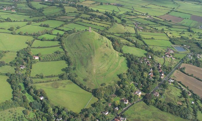 Aerial view from Paul's Wingly flights