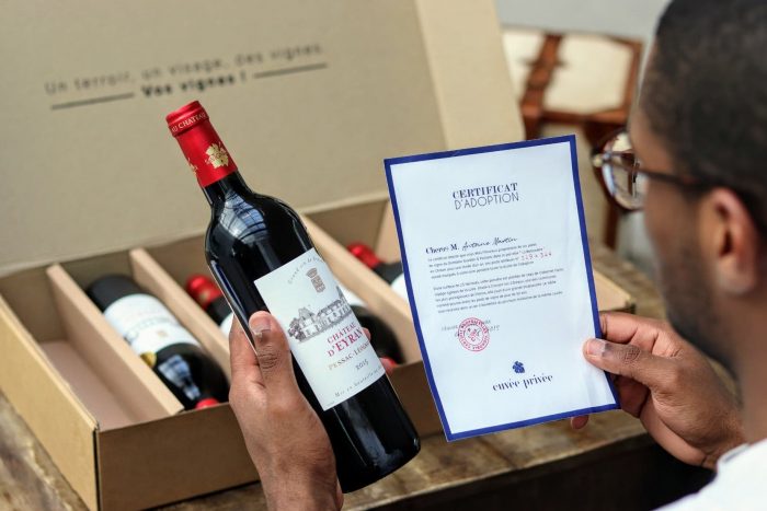 Cuvée Privée Wine Adoption Certification