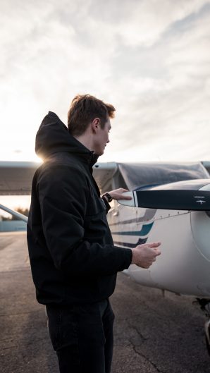 Heinz, a Wingly passenger who became a Wingly pilot